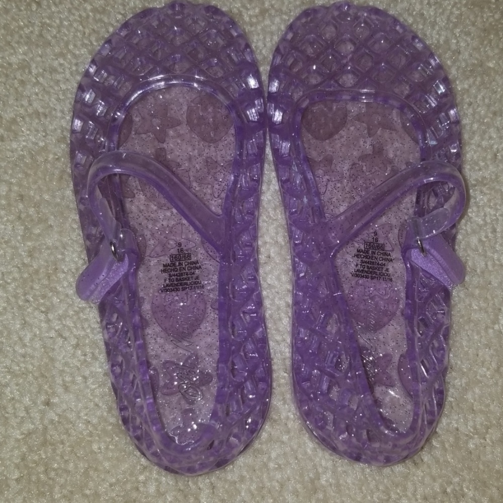 girls old navy jellies *never worn*